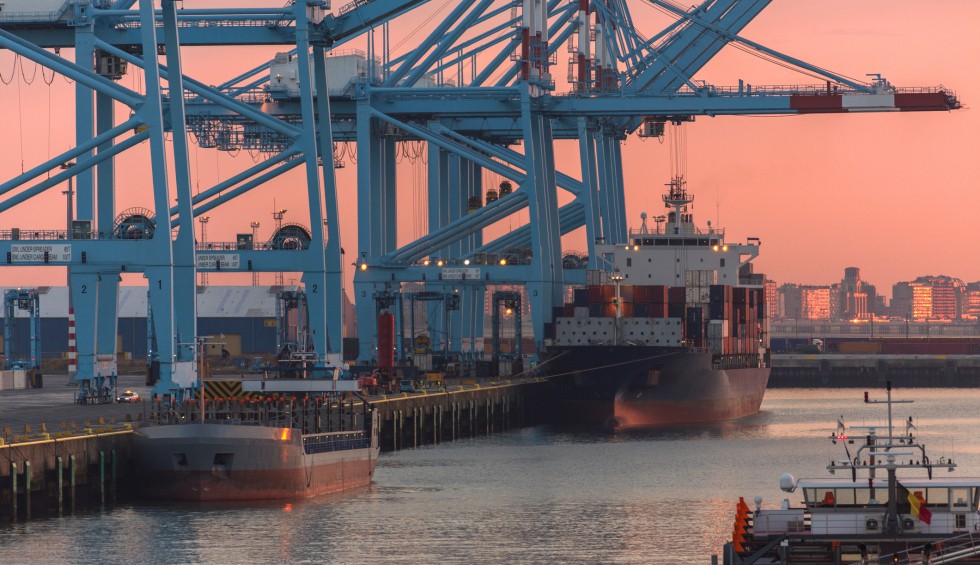 Haven van zeebrugge